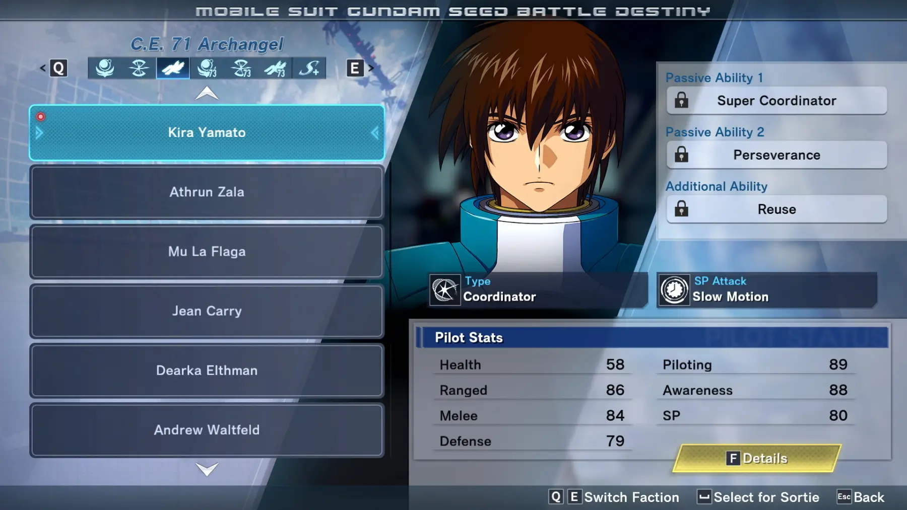 Image du jeu Mobile Suit Gundam Seed: Battle Destiny Remastered