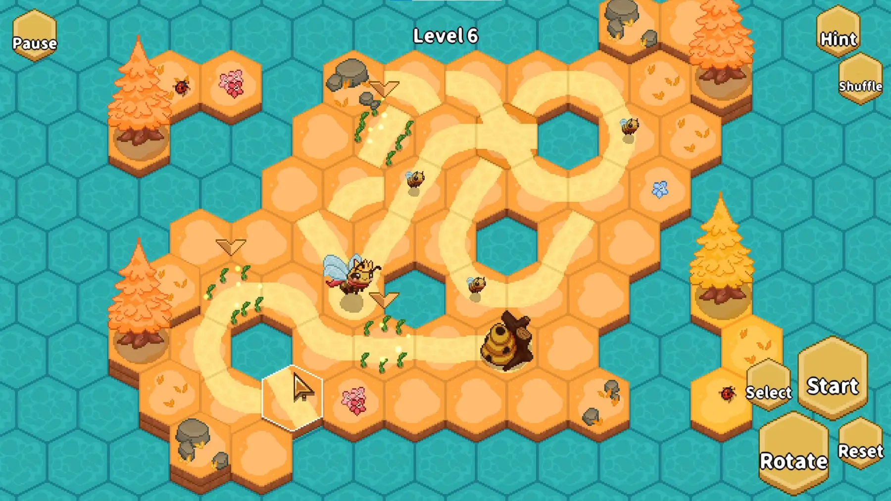 Image du jeu Bee Flowers: Royal Garden