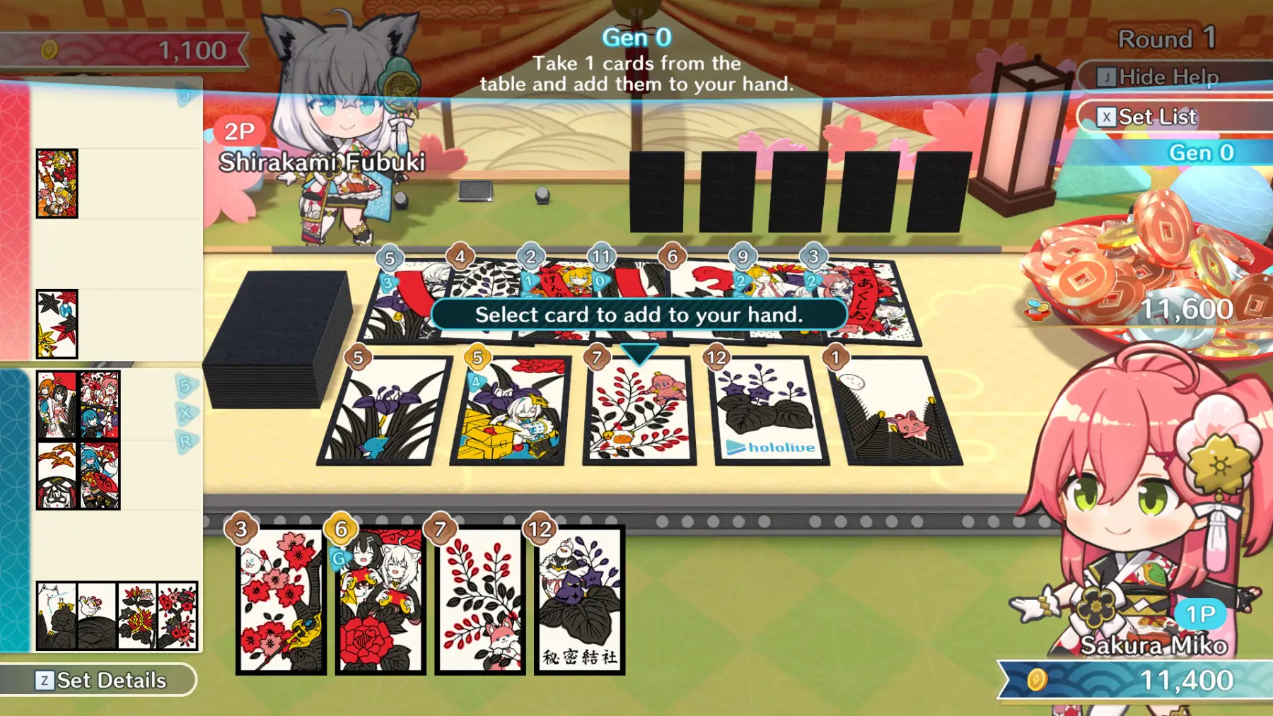 Image du jeu Hololive Holo's Hanafuda