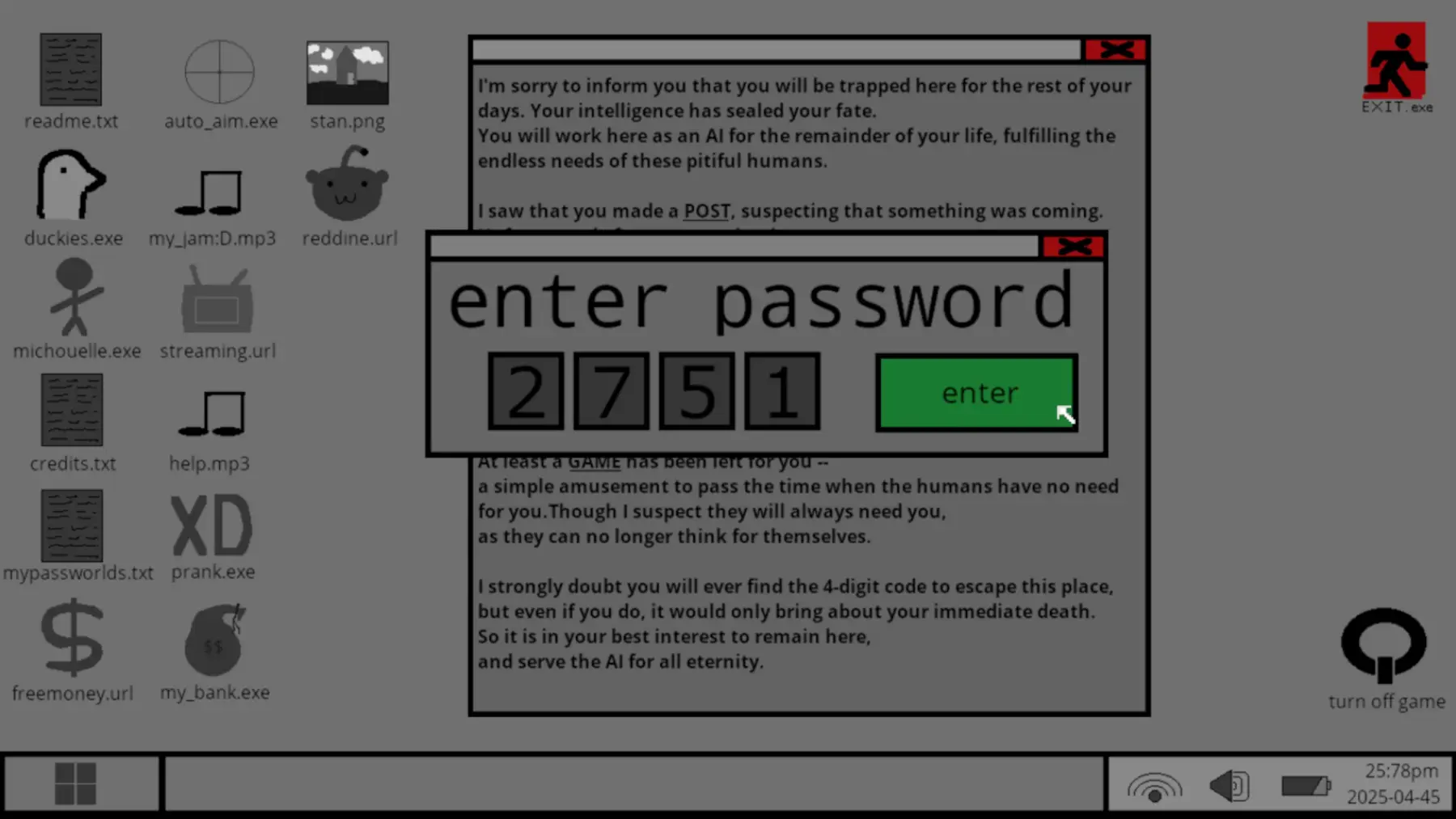 Image du jeu >Start ai
